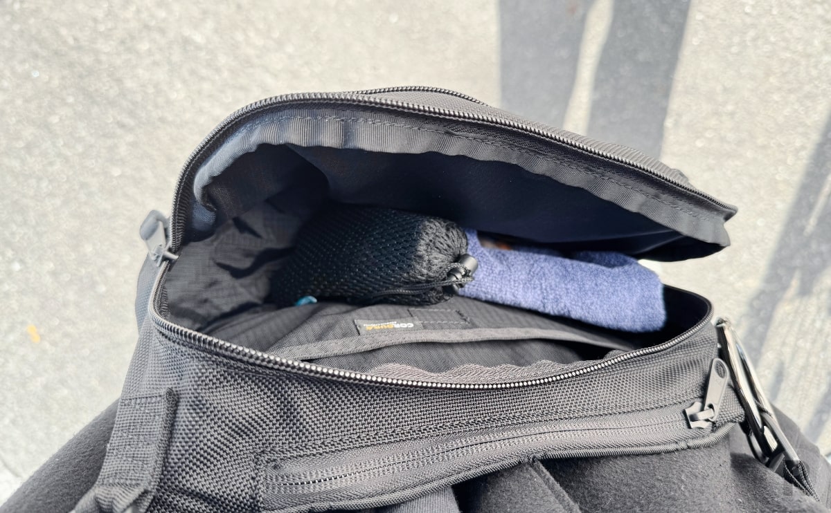 実際に体から掛けて使用２