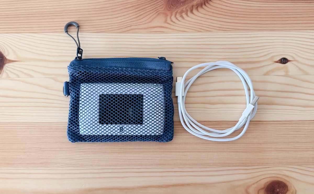 旅行用のトラベルポーチとして