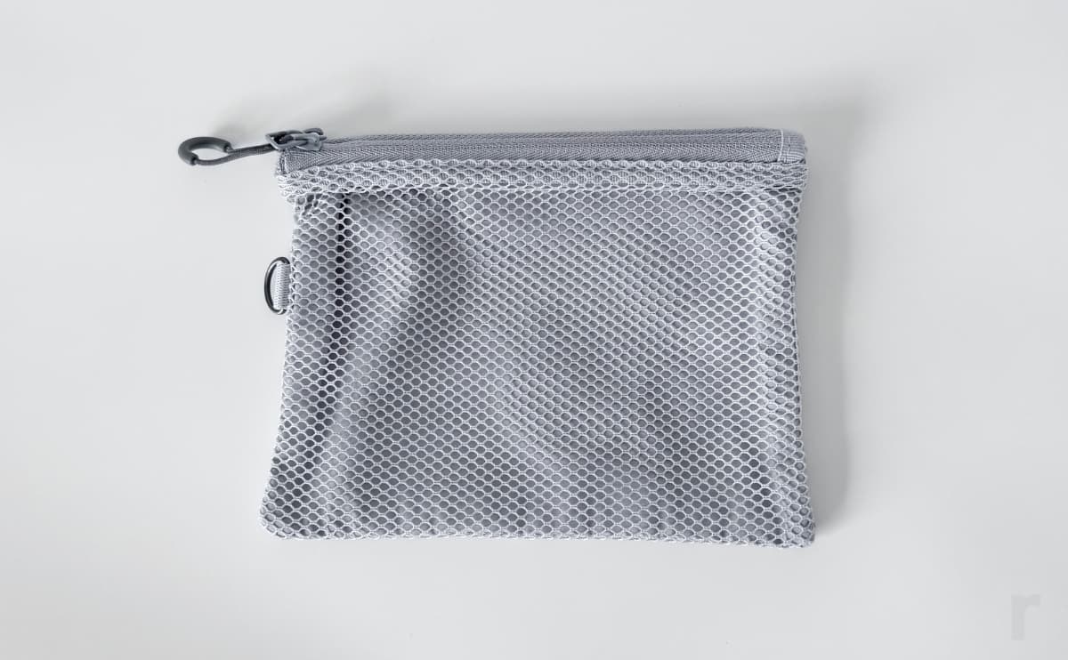 無印良品 ポリエステルダブルファスナーケース Mの概要