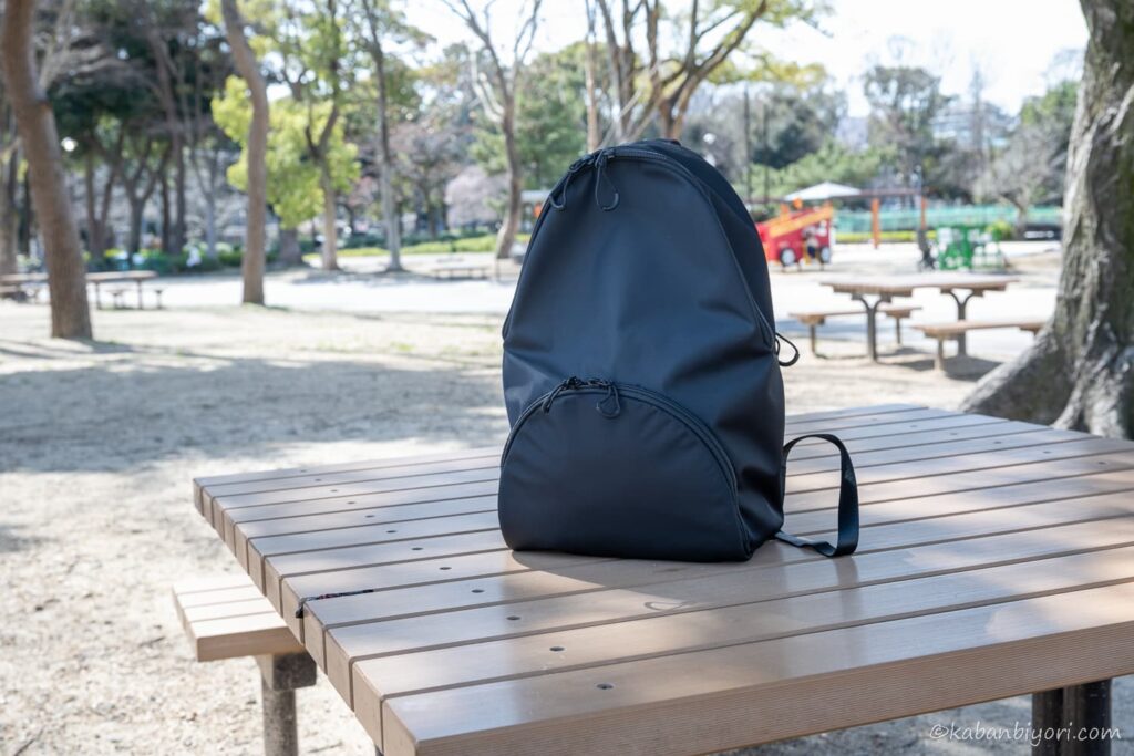 机上に置いた様子